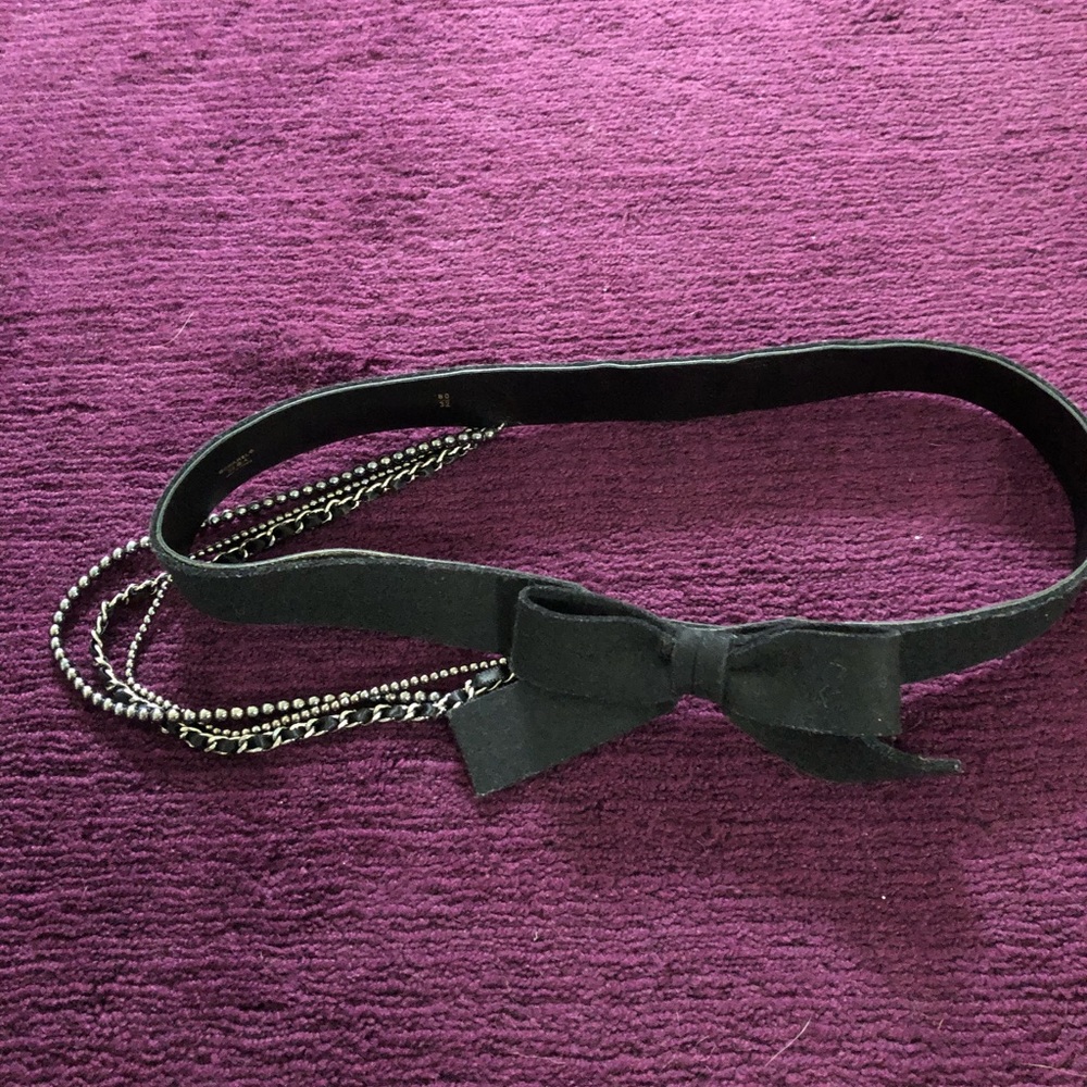 Chanel belt with side chains